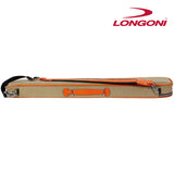 Longoni Giotto Canvas Sand Luxury Cue Case 2 x 4