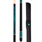 McDermott Lucky L55 Pool Cue FREE Soft Case w/Embroidered Clover Logo