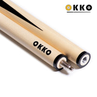 OKKO Alpha Short Pool Cue 48”, Glue-On Tip