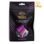Tiger Cue Tip and Ferrule Protectors, 2-Pack, Amethyst