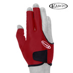 Kamui Billiard Glove QuickDry for Right Hand Red M