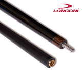 Longoni Sparkle Leather Pool Cue w/Luna Nera Shaft