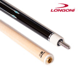 Longoni Black Mamba II Natural Pool Cue w/S2 Shaft