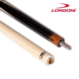 Longoni Flames Linen Pool Cue w/S30 Shaft