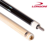 Longoni Black Mamba II Lizard Style Leather Pool Cue w/S30 Shaft