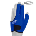 Kamui Billiard Glove QuickDry for Left Hand Blue L