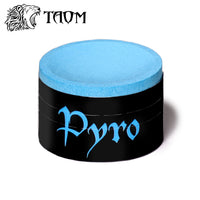 Taom Billiard Pyro Chalk Blue 1 pc w/Bullet Chalk Holder