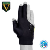Vaula Pro Billiard Glove for Left Hand Yellow L