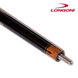 Longoni Flames Wood Pool Cue Butt
