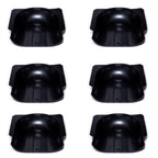 OKKO Pool Table Rubber Gulley Boots, Set of 6