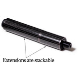 Carbon Fiber Extension with Bumper for Predator Cues 8.3"