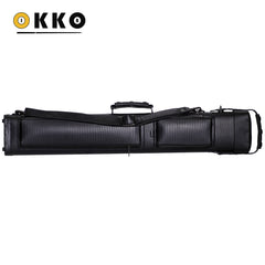 OKKO Billiard Hard Deluxe Oval Case Croco Black 3x5