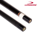 Longoni TP25A Leather Pool Cue w/Luna Nera Shaft