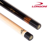 Longoni Flames Linen Pool Cue w/S2 Shaft