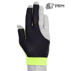 Taom Midas Billiard Glove for Left Hand Lime Yellow L