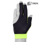 Taom Midas Billiard Glove for Right Hand Lime Yellow L