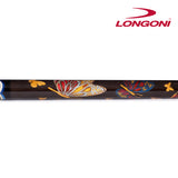 Longoni Papilio Lux Arcobaleno Pool Cue w/S2 Shaft