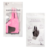 Kamui Billiard Glove QuickDry for Right Hand Pink L