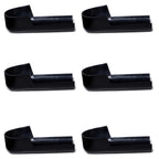 OKKO Pool Table Large Rubber Gulley Boots, Set of 6