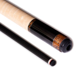 Longoni Sparkle Curly Pool Cue w/Luna Nera Shaft