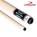 Longoni Black Mamba II Natural Pool Cue w/S2 Shaft