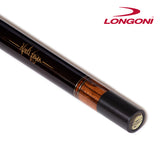 Longoni Flames Linen Pool Cue Butt