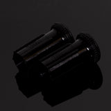 Tiger Cue Tip and Ferrule Protectors, 2-Pack, Onyx