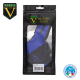 Vaula Pro Billiard Glove for Left Hand Blue S