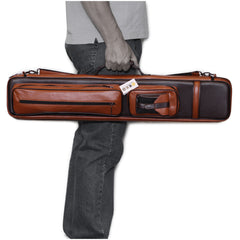 OKKO Billiard Soft Case Brown/Dark Brown 4x8