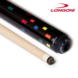 Longoni Black Rainbow Carom Cue w/2 E71 S30 Shafts