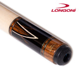 Longoni Flames Wood Pool Cue Butt