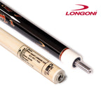 Longoni Dutch Lion Carom Cue w/2 E71 S20 Shafts