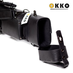OKKO Billiard Hard Deluxe Oval Case Croco Black 3x5