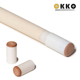 OKKO Billiard Slip-On Tips Ø13mm Medium/Hard, Pack of 20