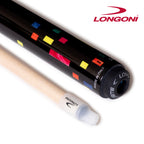 Longoni Black Rainbow Carom Cue w/2 E71 S30 Shafts