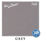 8 ft Simonis 760 Grey Pool Table Cloth with 6 Pre-Cut Rails