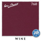 9 ft Simonis 760 Wine Pool Table Cloth with 6 Pre-Cut Rails