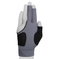 Predator Billiard Glove for Right Hand Black w/Grey Logo S/M
