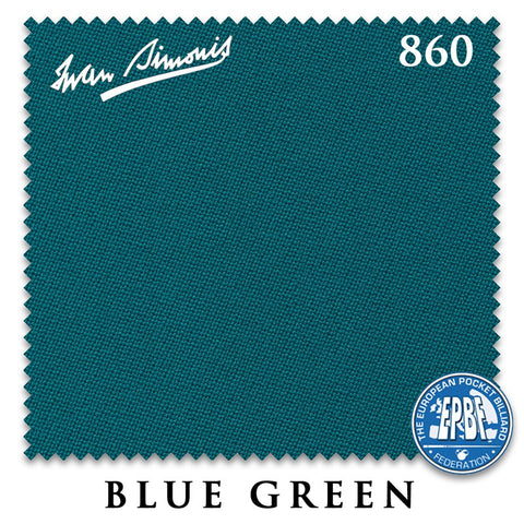 Simonis 860 Blue Green for 6 Rails