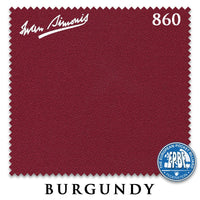 8 ft Oversized Simonis 860 Burgundy