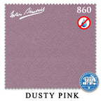 7 ft Simonis 860 Dusty Pink Pool Table Cloth with 6 Pre-Cut Rails