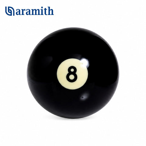 Aramith Crown Standard Pool Replacement Ball 2 1/4" #8