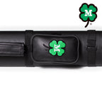 McDermott Billiard Hard Oval Clover Case Black 2x2