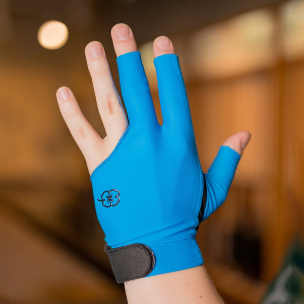 McDermott Billiard Glove for Left Hand Blue M