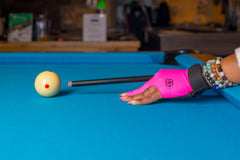 McDermott Billiard Glove for Left Hand Pink XL
