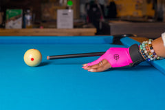 McDermott Billiard Glove for Left Hand Pink L