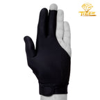 Tiger Pro Billiard Glove for Left Hand Black XL