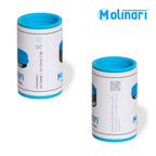 Molinari Billiard Chalk Blue 2-pack