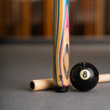 McDermott CHOPSP1 Chops Sneaky Pete Skateboard Pool Cue FREE Hard Case