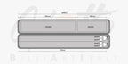Longoni Giotto Canvas Sand Luxury Cue Case 2 x 4